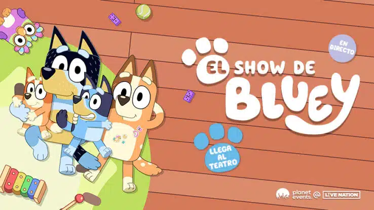 El Show de Bluey arriba a Barcelona - On Anem Avui?