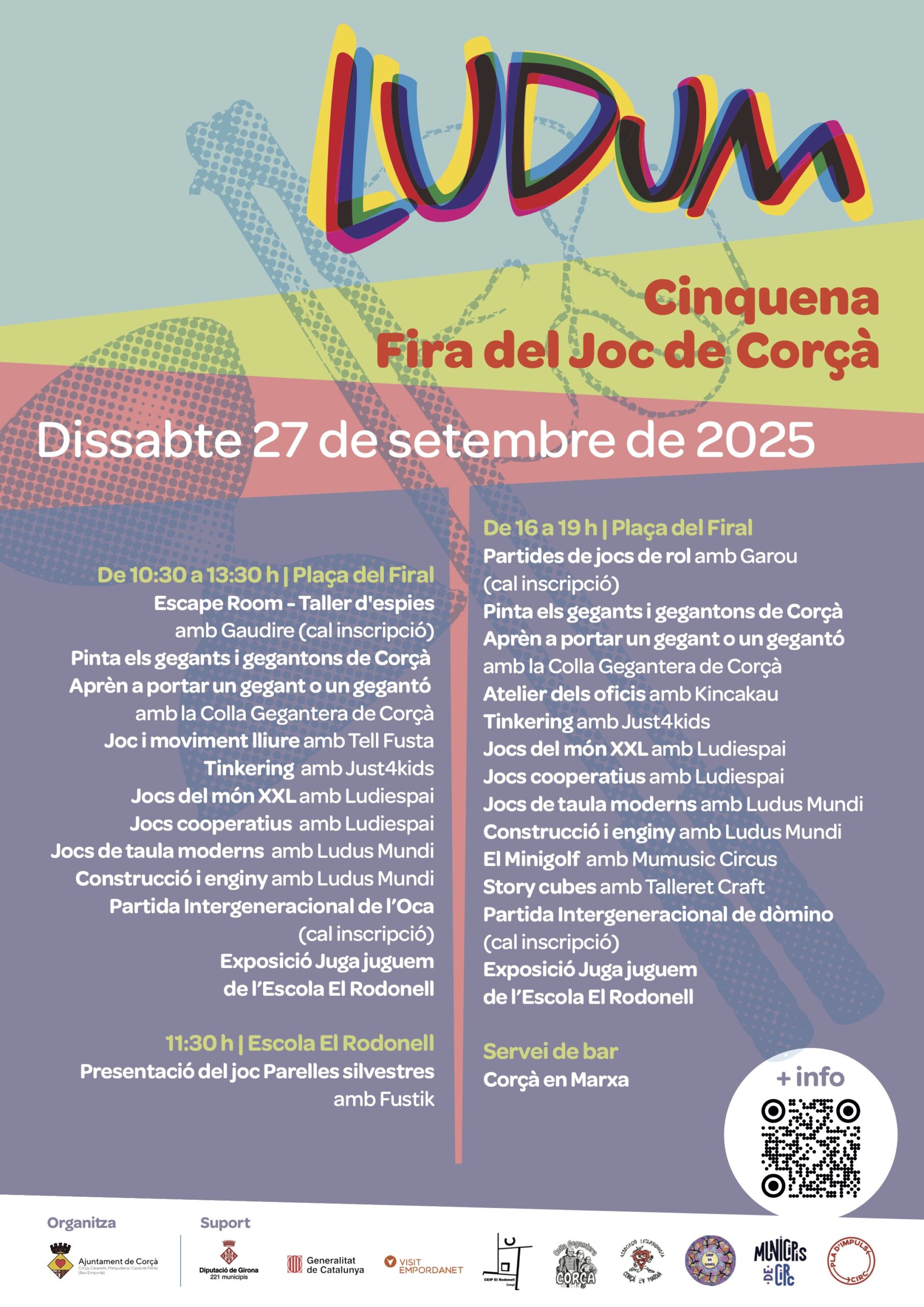 Corçà celebra la 5a Fira del Joc Ludum amb més de 20 activitats per a totes les edats - On Anem Avui?