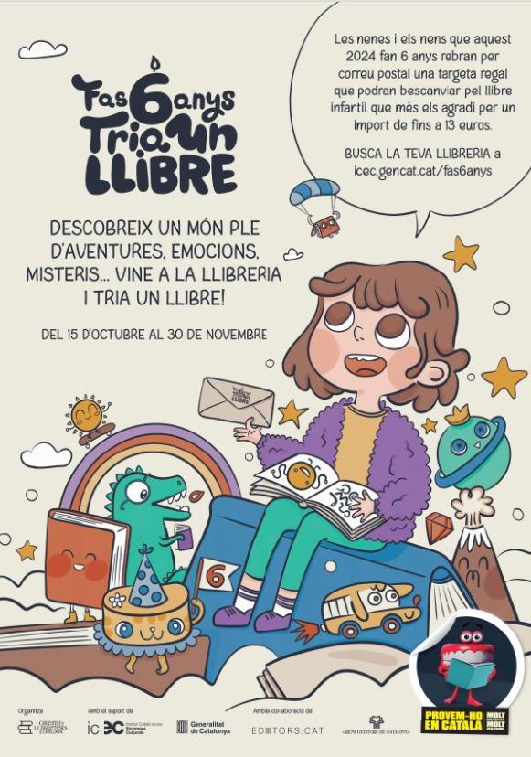 Més de 69.000 infants catalans poden obtenir un llibre gratis aquest 2024! Descobreix com! - On Anem Avui?
