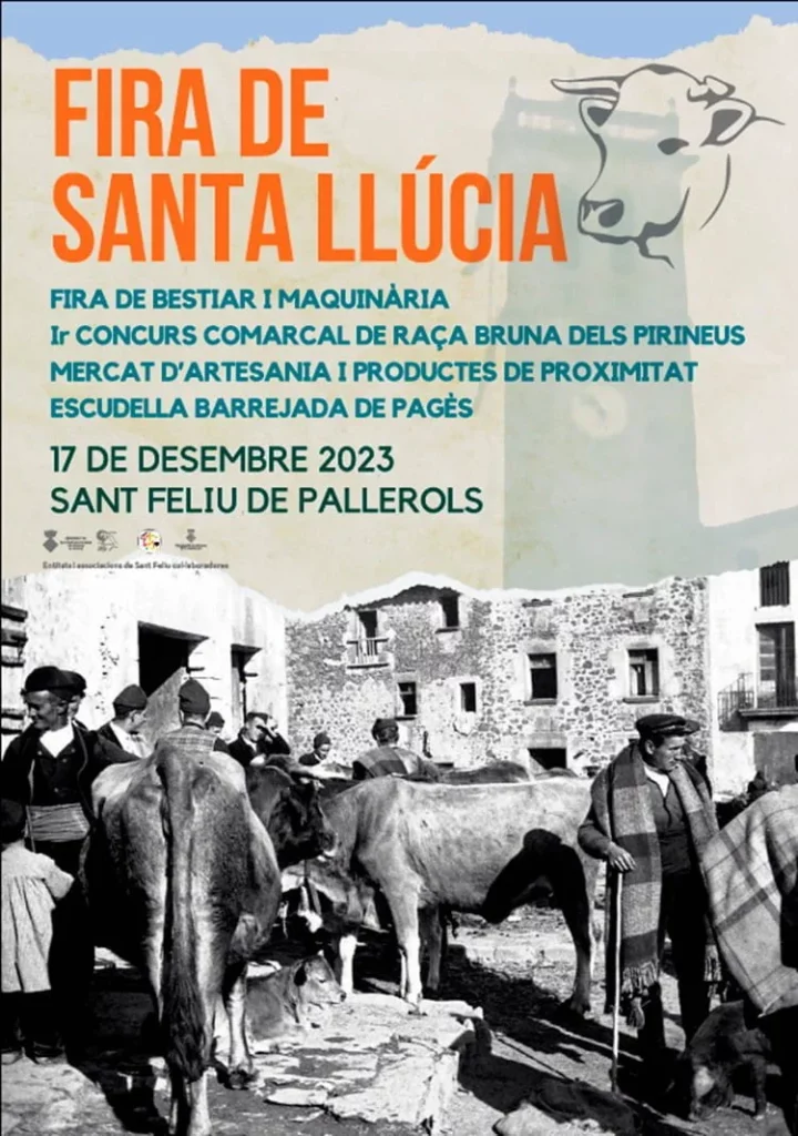 Fira de Santa Llúcia a Sant Feliu de Pallerols
