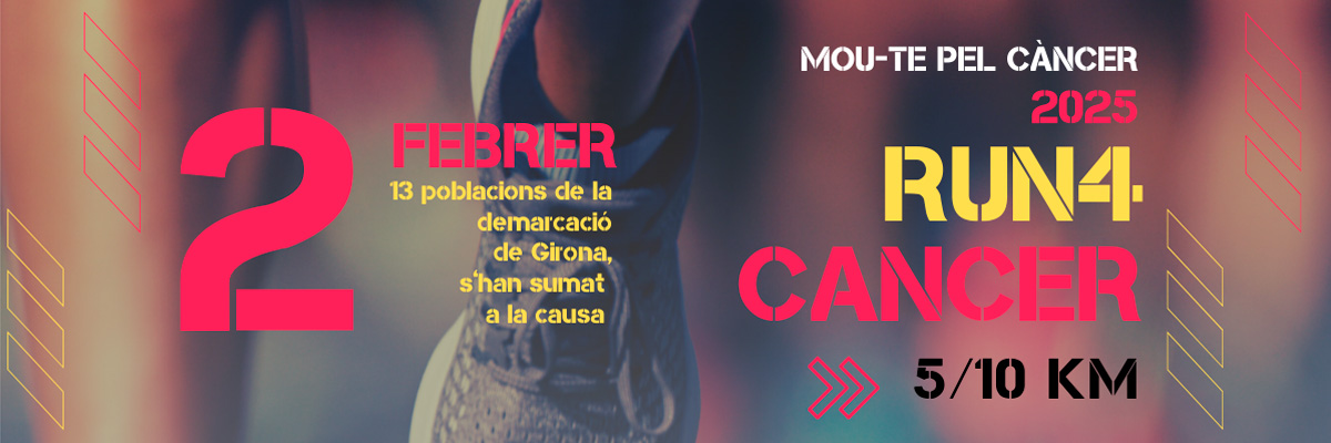 La Run4Cancer arriba a tretze municipis gironins - On Anem Avui?