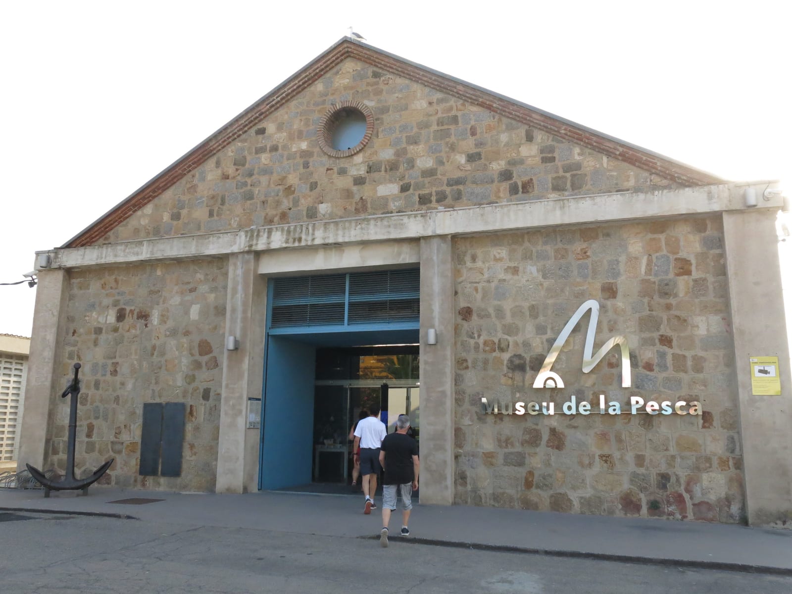 Exterior del Museu de la Pesca al port de Palamós