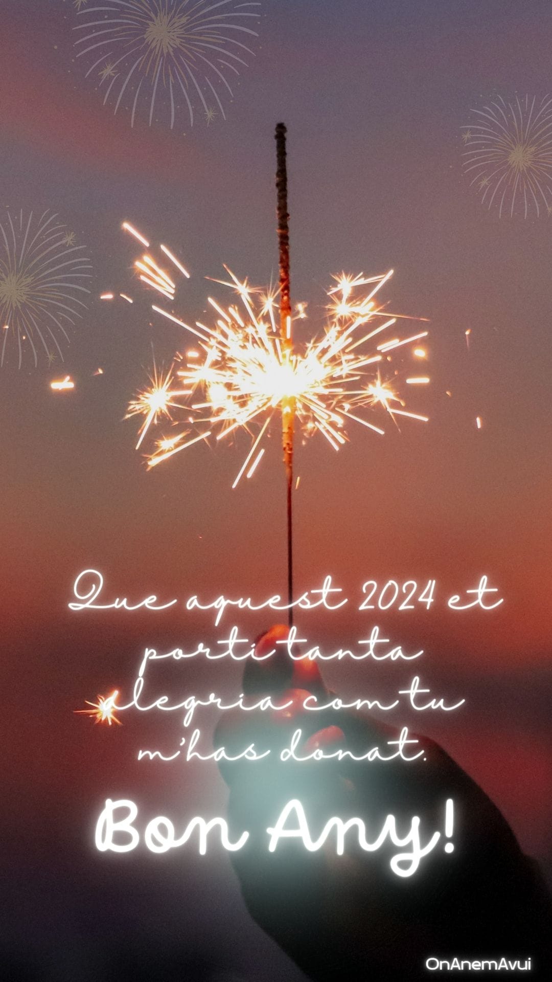 Les millors frases, imatges I vídeos per desitjar un Bon Any Nou 2024 - On Anem Avui?