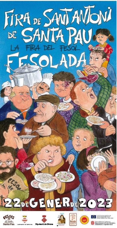 fira de sant antoni de santa pau la Fira del Fesol Fesolada