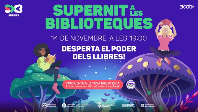 Torna la Supernit a les biblioteques: l’aventura infantil que conquistarà Catalunya aquest 14 de novembre - On Anem Avui?