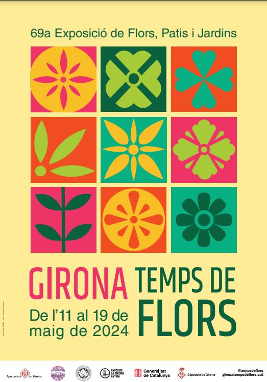 Cartell de Girona, Temps de Flors 2024 - On Anem Avui?