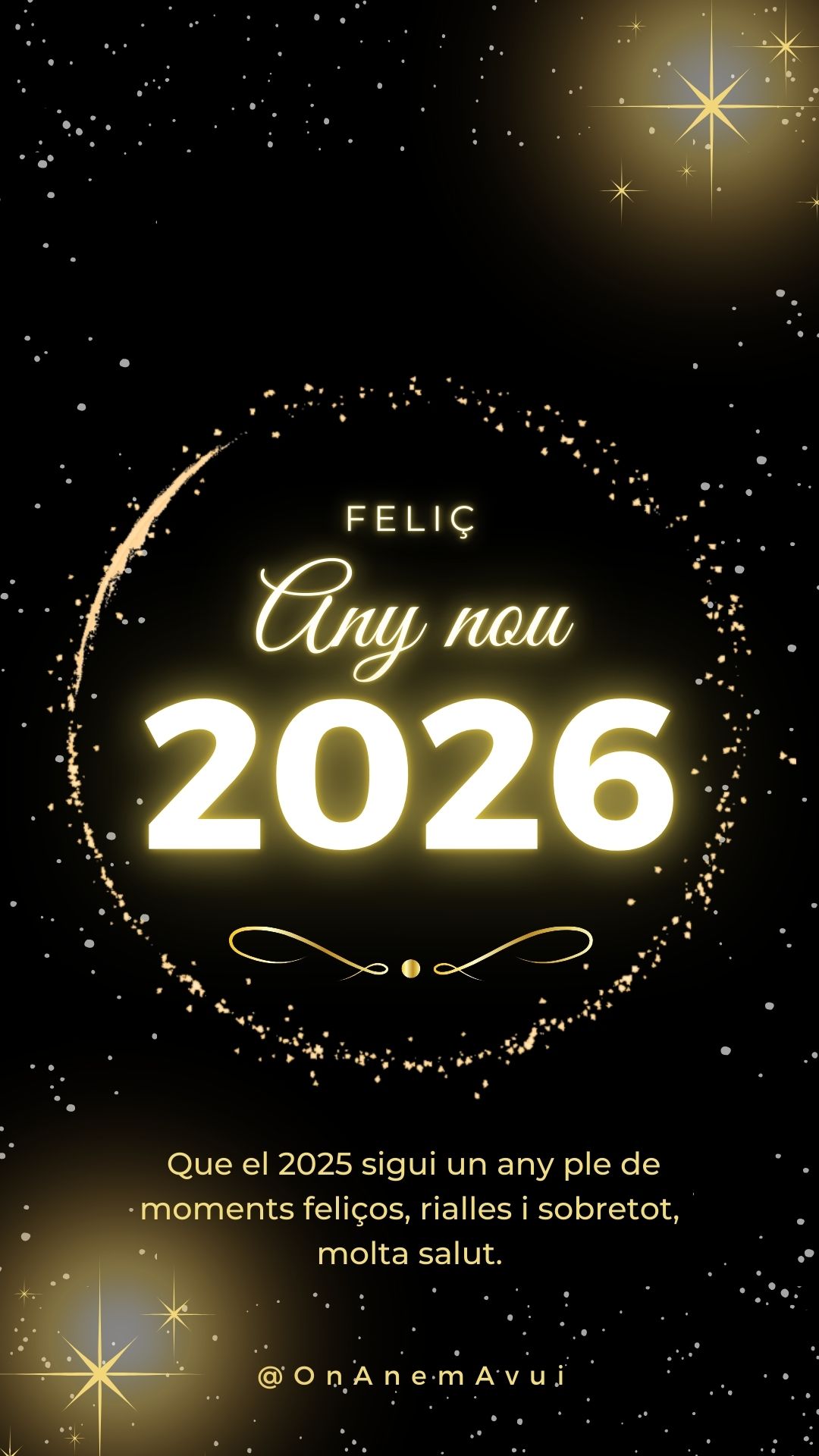 🎉 Frases de Bon Any Nou 2026: missatges originals, curts i emotius per felicitar el Cap d’Any - On Anem Avui?