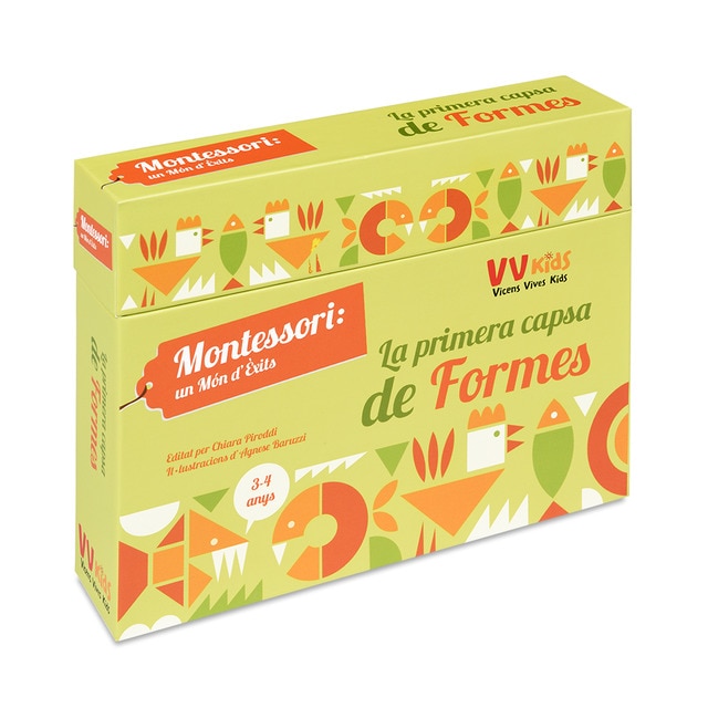 La primera capsa de FORMES - On Anem Avui? - Col·lecció Montessori