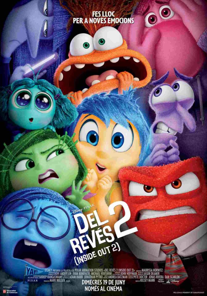 Disney estrena als cinemes 'Del revés 2' en català
