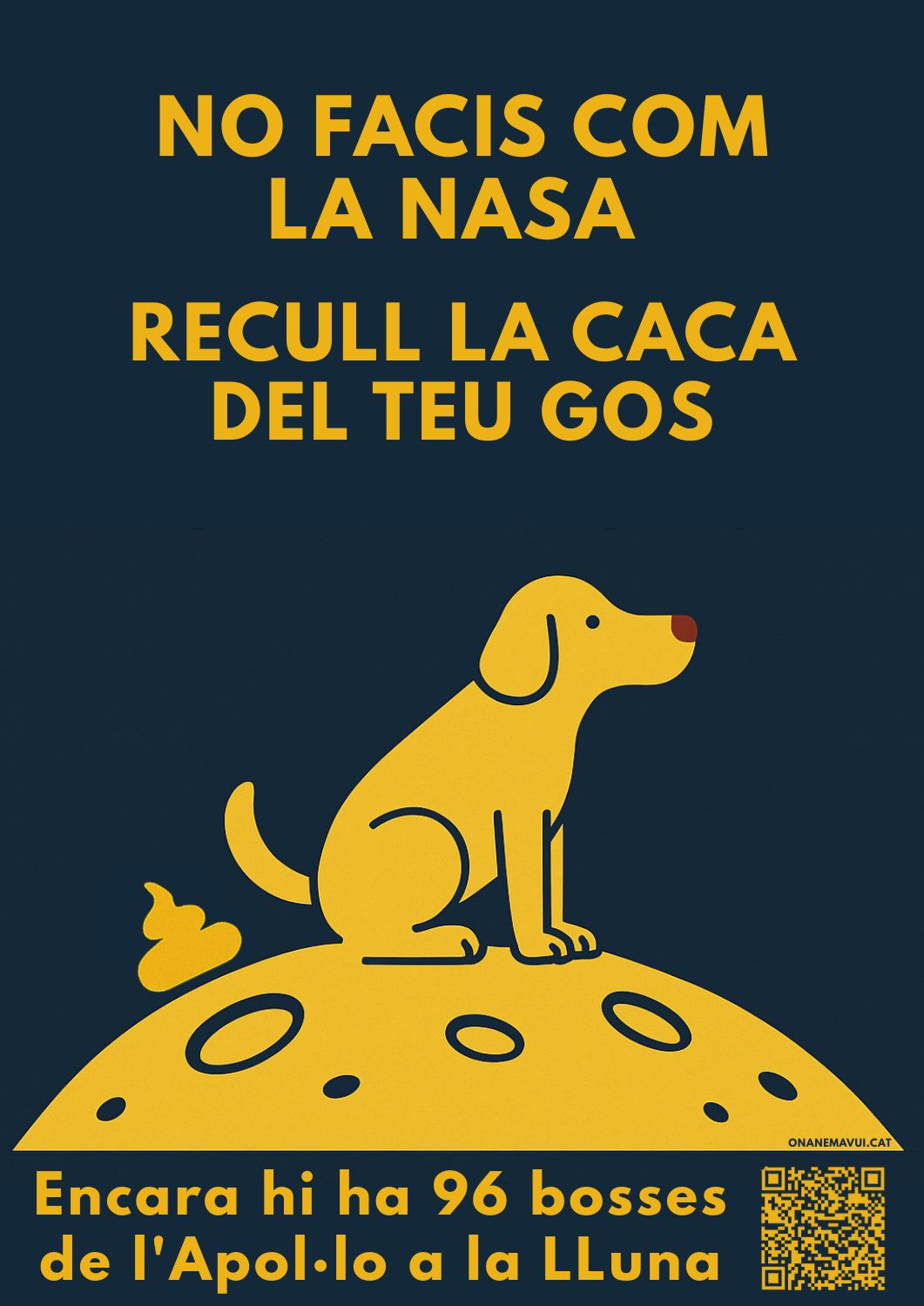 La Lluna està plena de secrets. I també de merda humana - On Anem Avui?