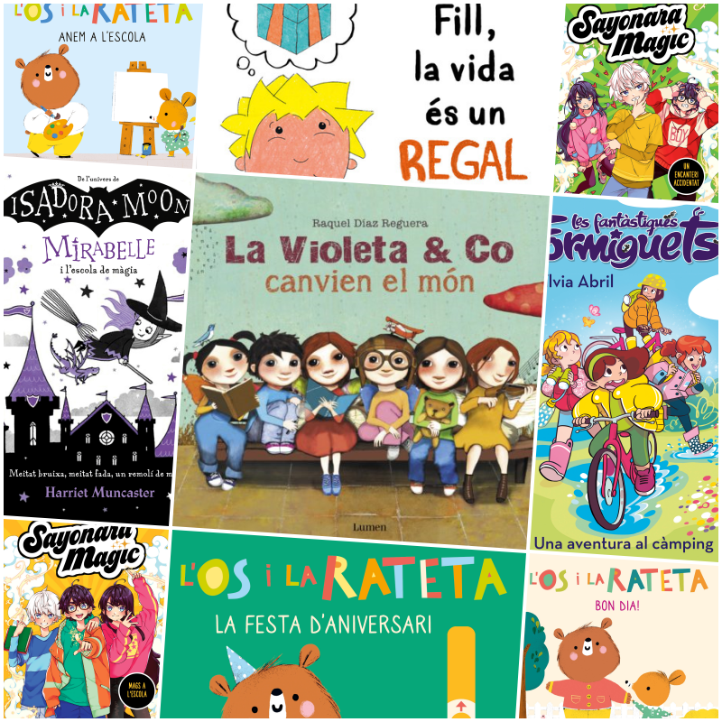 Novetats de març de llibres infantils - On Anem Avui?