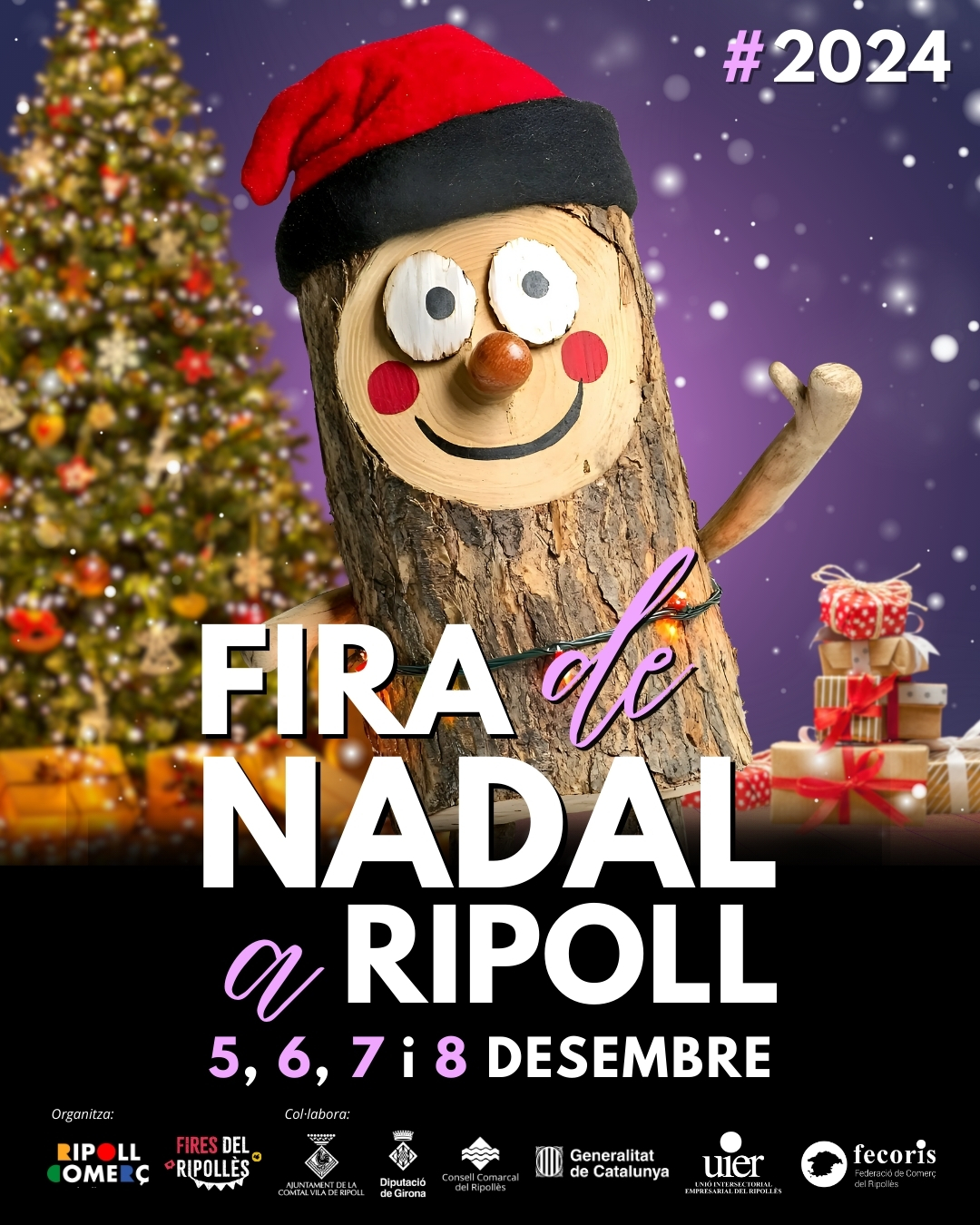 Els 5 cartells més divertits i creatius que faran brillar la Fira de Nadal de Ripoll 2024! - On Anem Avui?