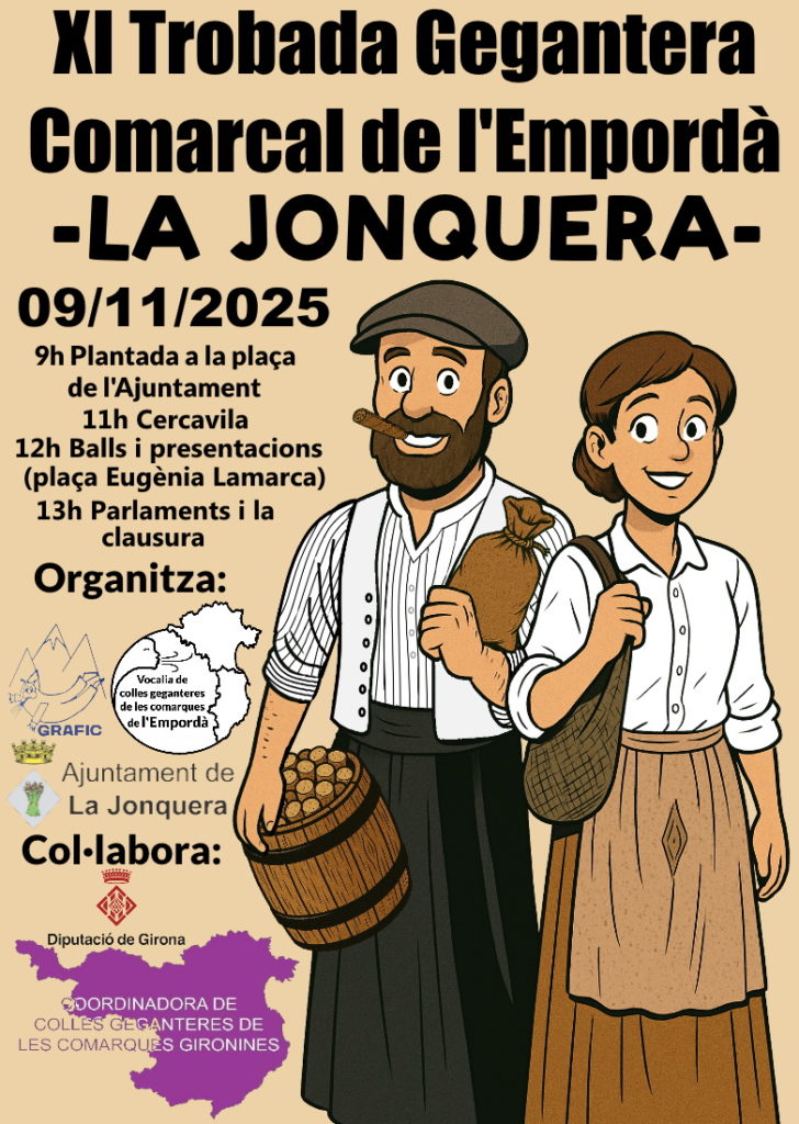 Trobada Gegantera Comarcal de l’Empordà La Jonquera 2025