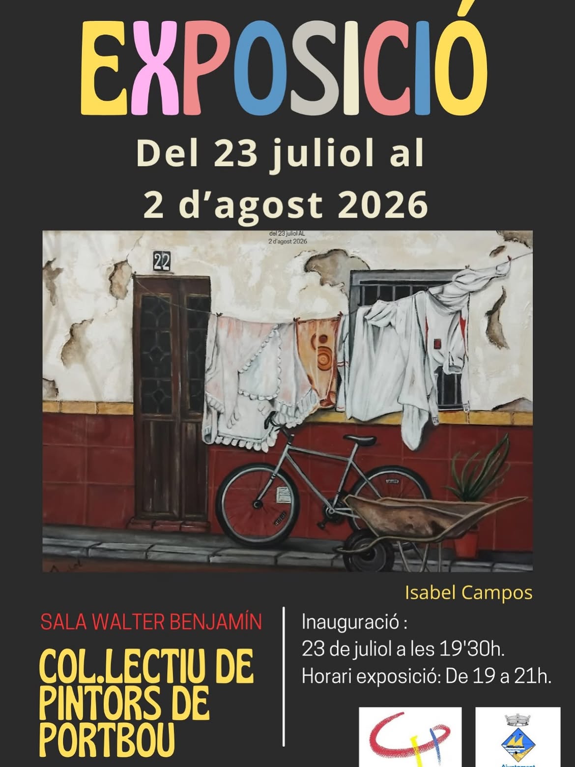 Exposició del Col·lectiu de Pintors de Portbou