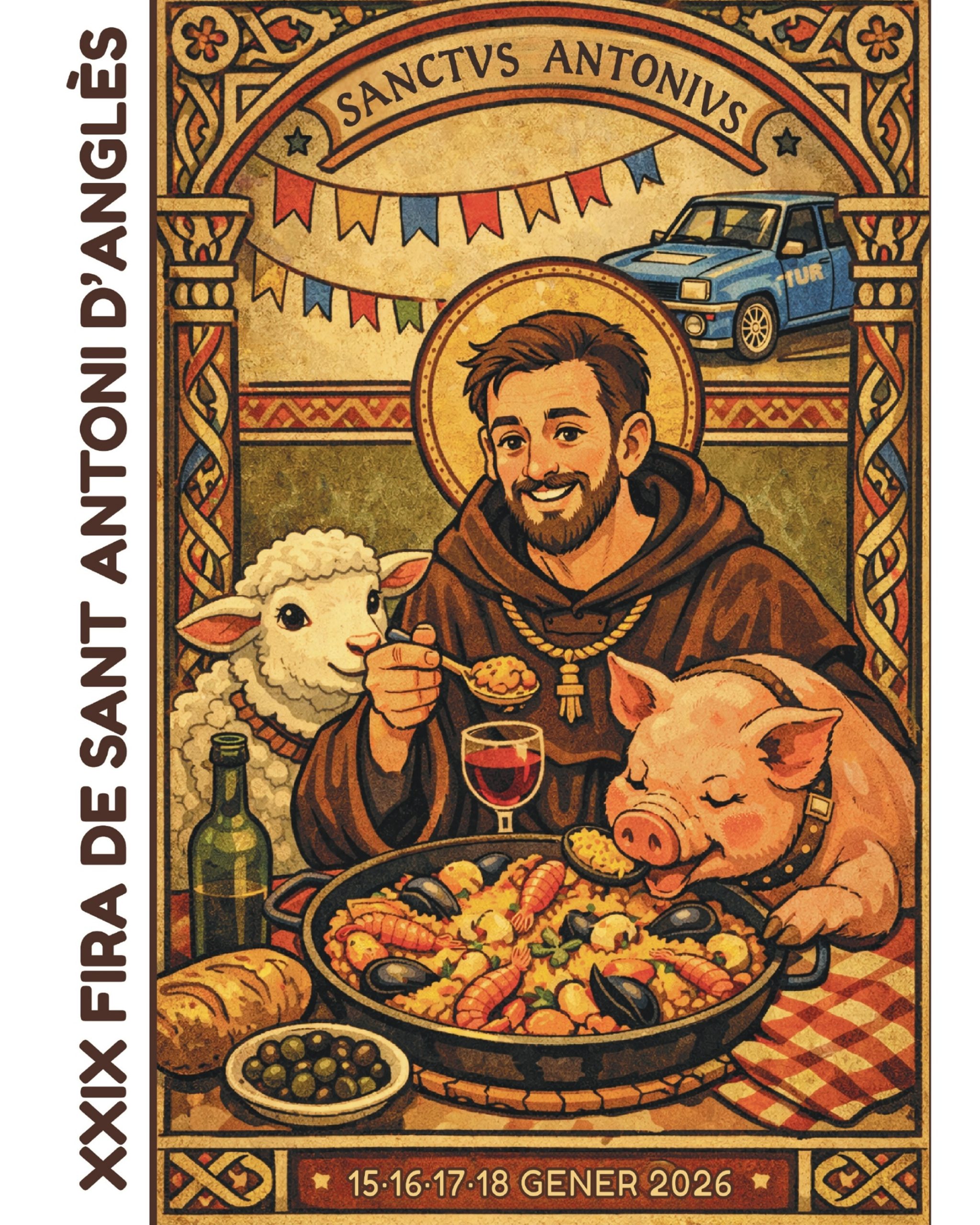 Fira de Sant Antoni a Anglès 2025