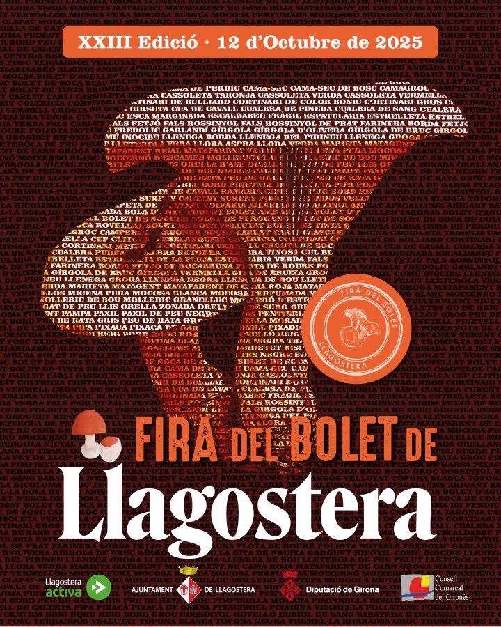 Fira del Bolet a Llagostera 2025