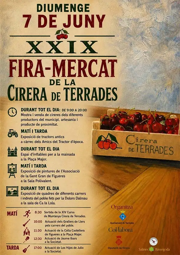 Fira-Mercat de la Cirera de Terrades 2026: tradició, gastronomia i activitats familiars a l’Alt Empordà