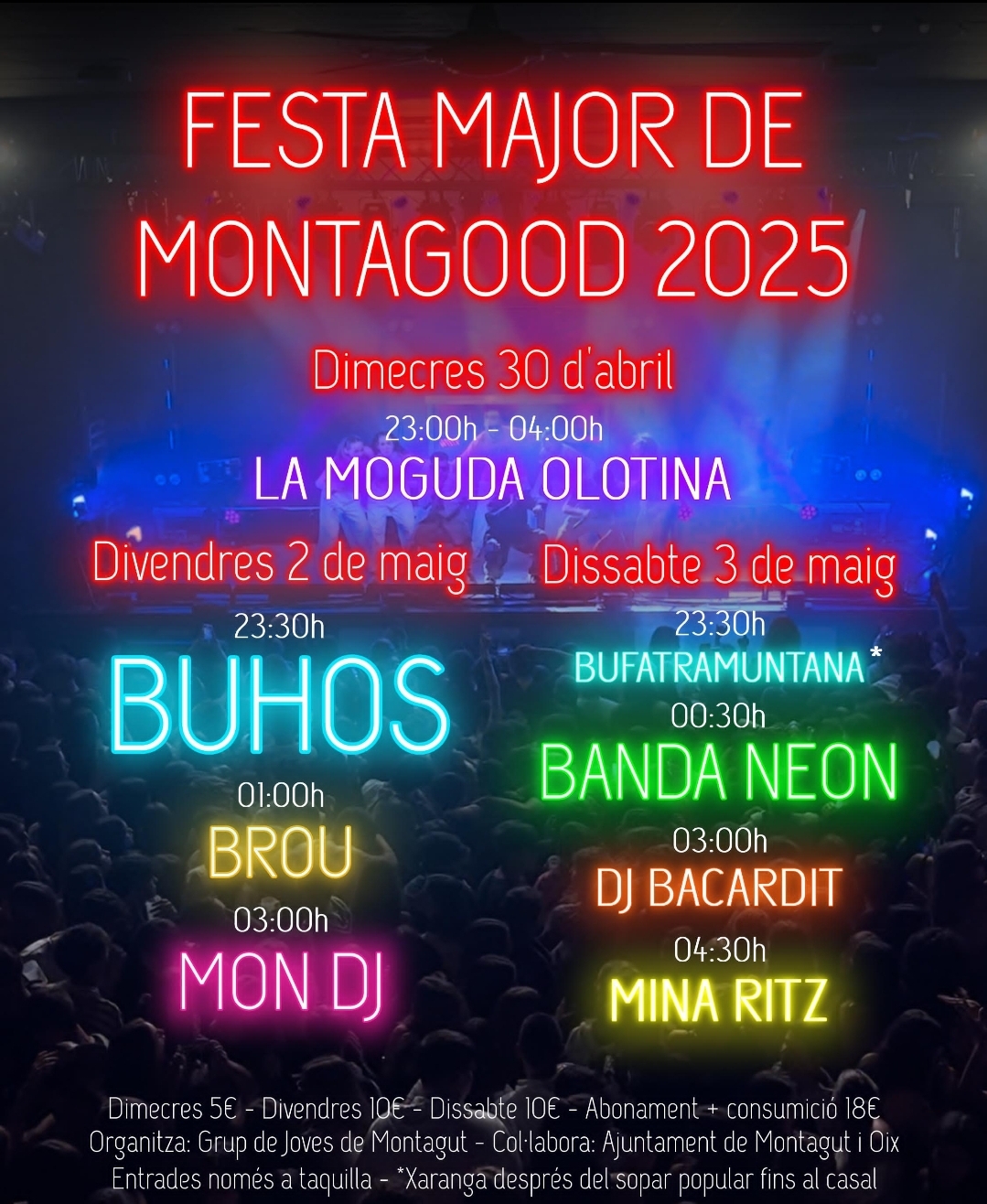 Festa Major de Montagut 2025