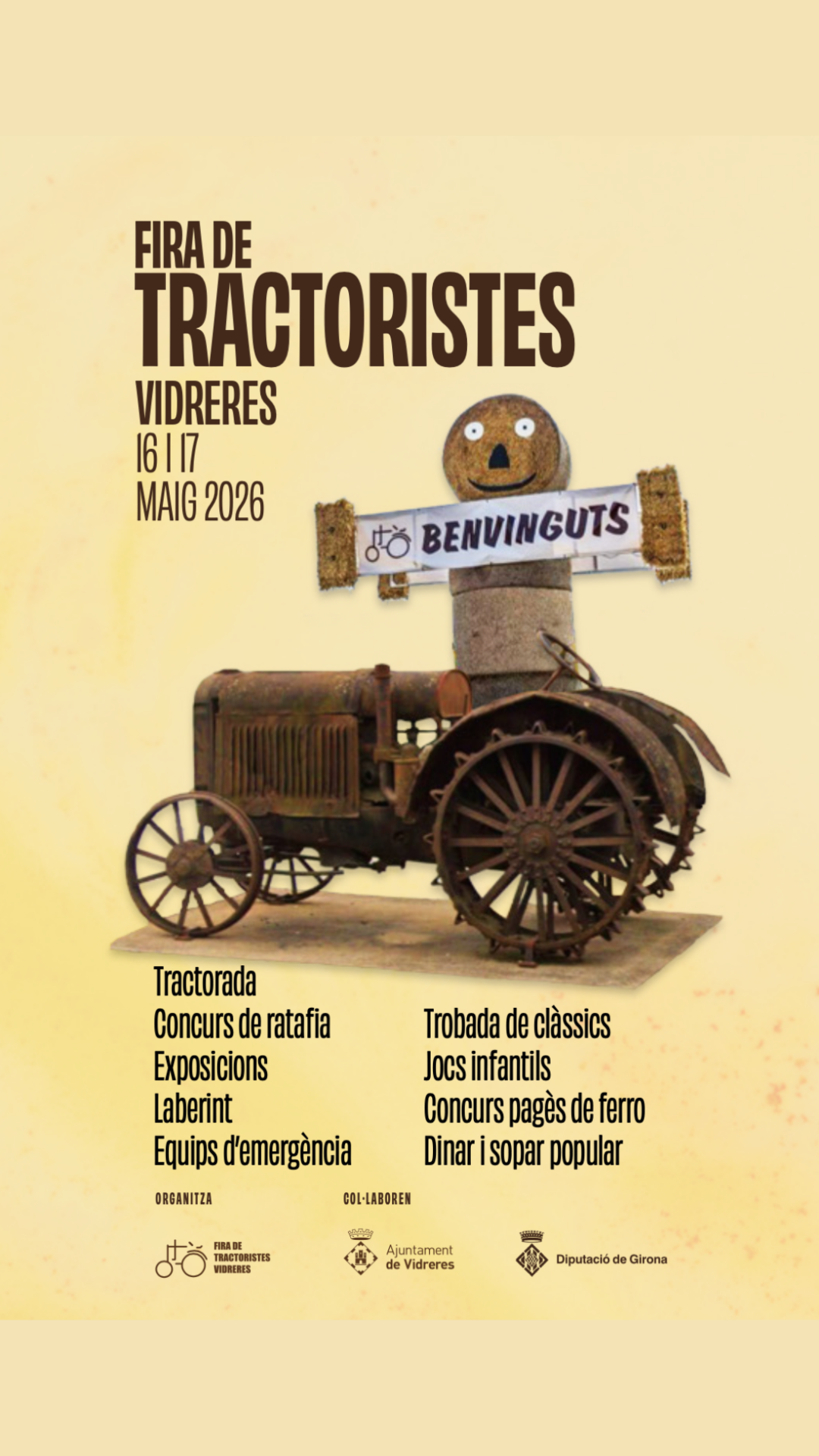 Fira de Tractoristes a Vidreres 2026