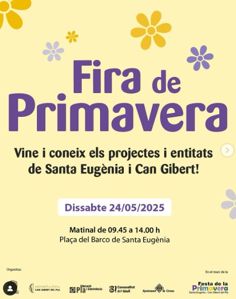 Fira de Primavera de Santa Eugènia i Can Gibert 2025