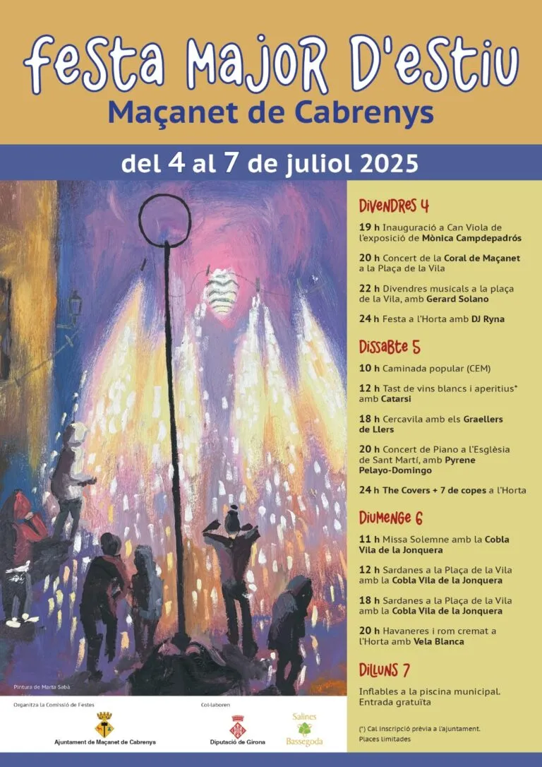 Festa Major d’Estiu de Maçanet de Cabrenys 2025