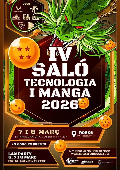 Saló Tecnologia i Manga de Roses 2026