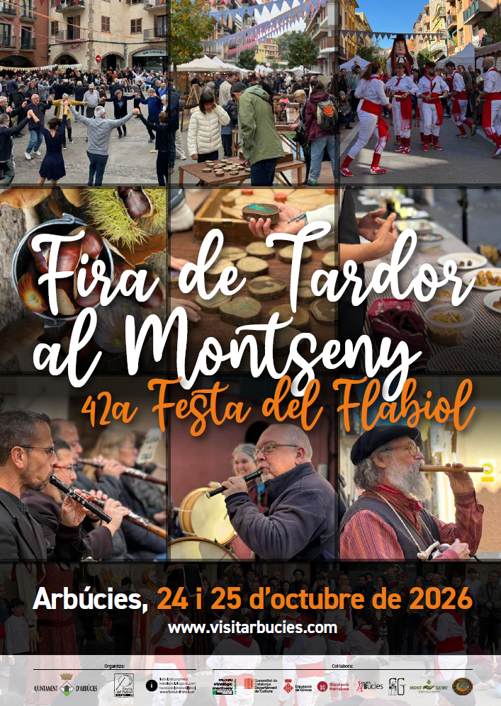 Fira de Tardor i Festa del Flabiol Arbúcies 2026