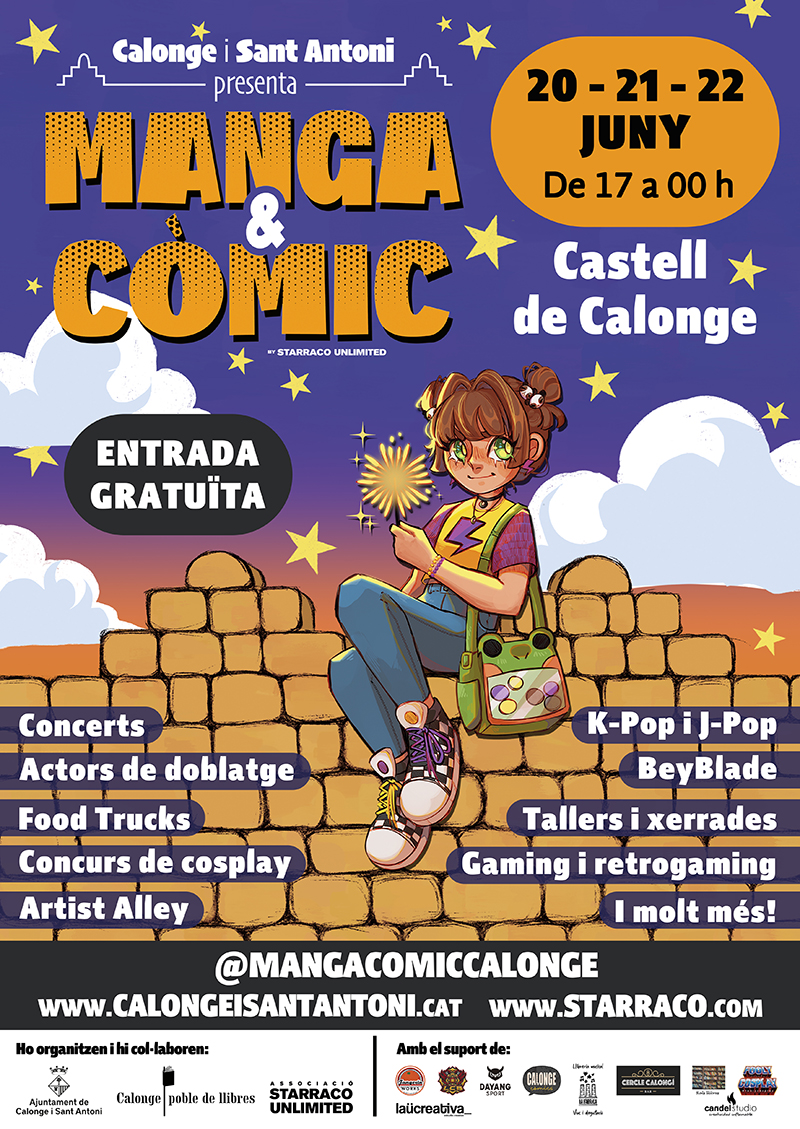 Manga & Còmic Calonge 2025: tres dies de fantasia, cultura friki i diversió a la Costa Brava