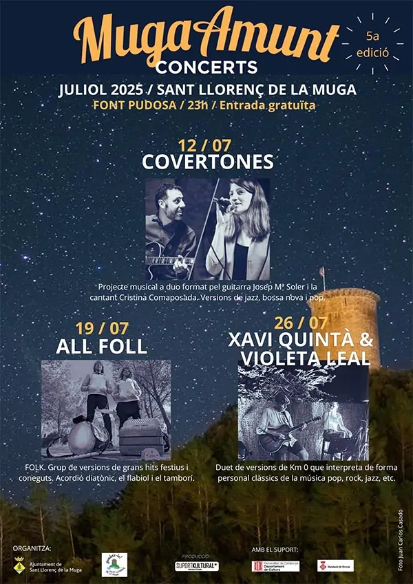 Concerts Muga Amunt de Sant Llorenç de la Muga 2025