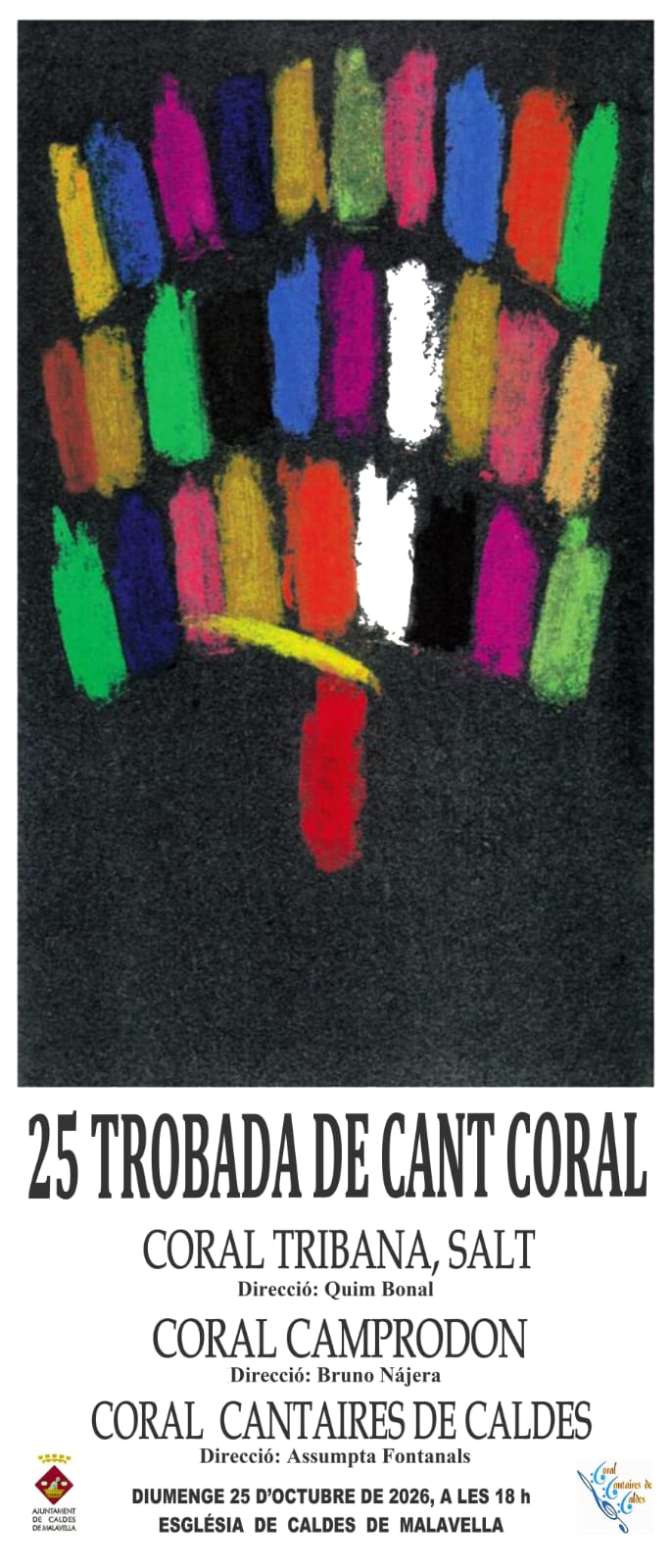 Cartell de Trobada de Cant Coral de Caldes de Malavella