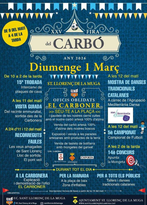 Fira del Carbó de Sant Llorenç de la Muga 2026