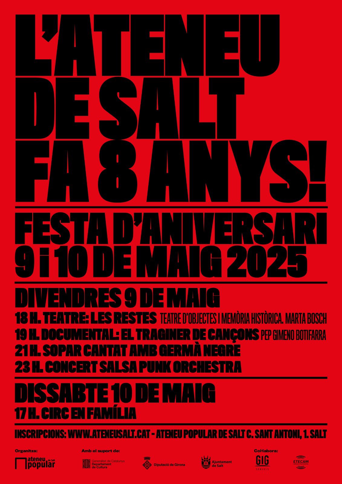 L’ateneu de salt fa 8 anys