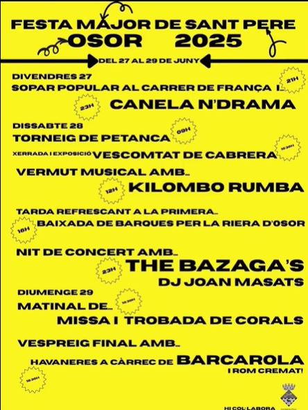 Festa Major d’Osor 2025