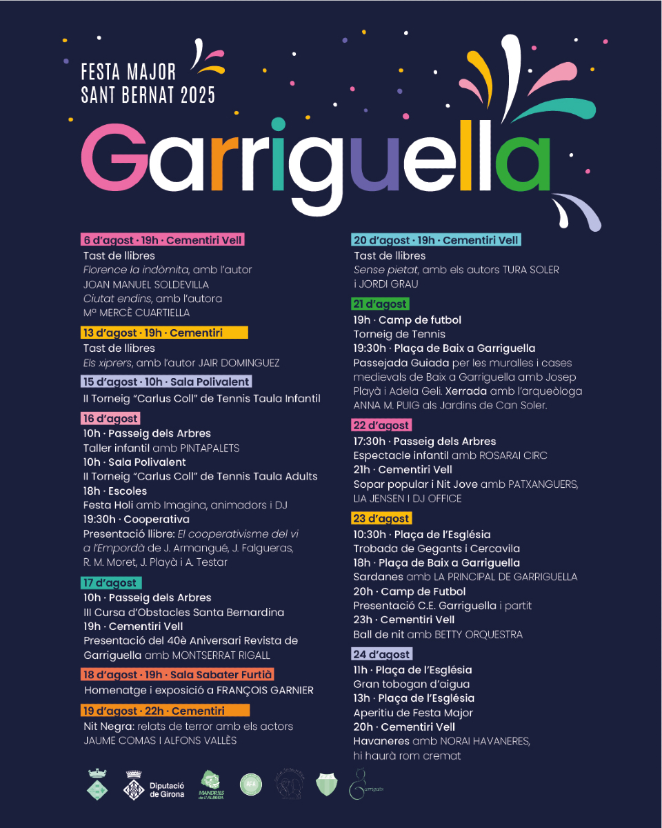 Festa Major de Garriguella 2025