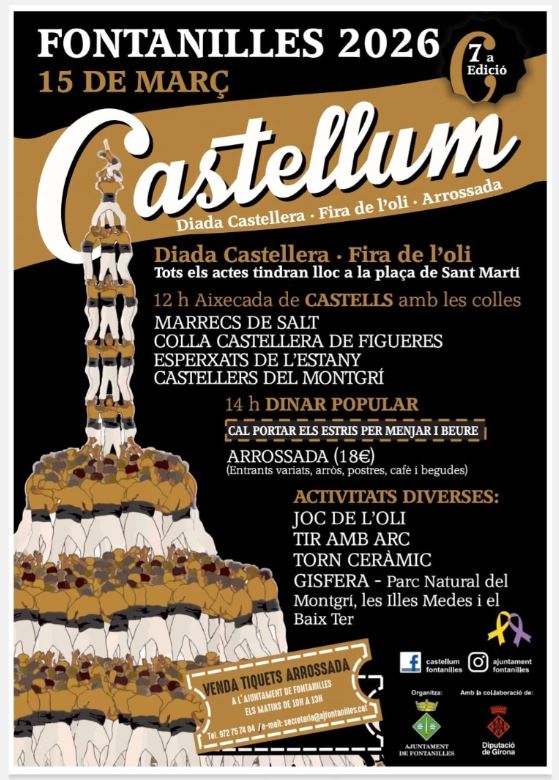 Castellum i Fira de l’Oli Fontanilles 2026
