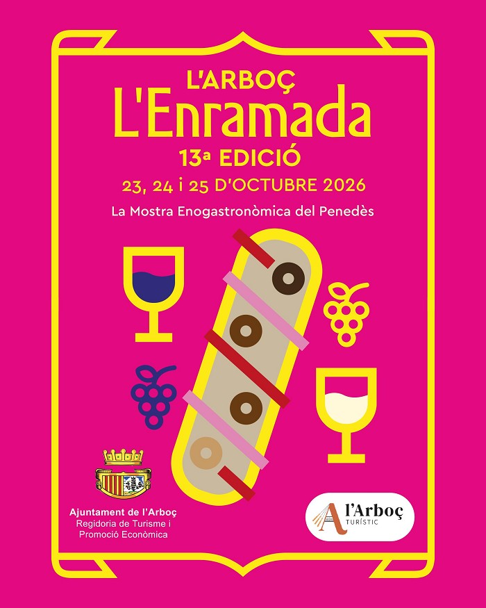 Cartell de L’Enramada celebra la 13a edició a l’Arboç el 2026