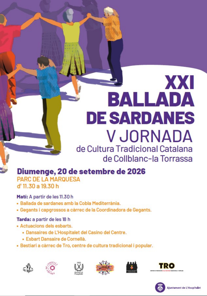 Cartell de Ball de Sardanes de l’Hospitalet de Llobregat