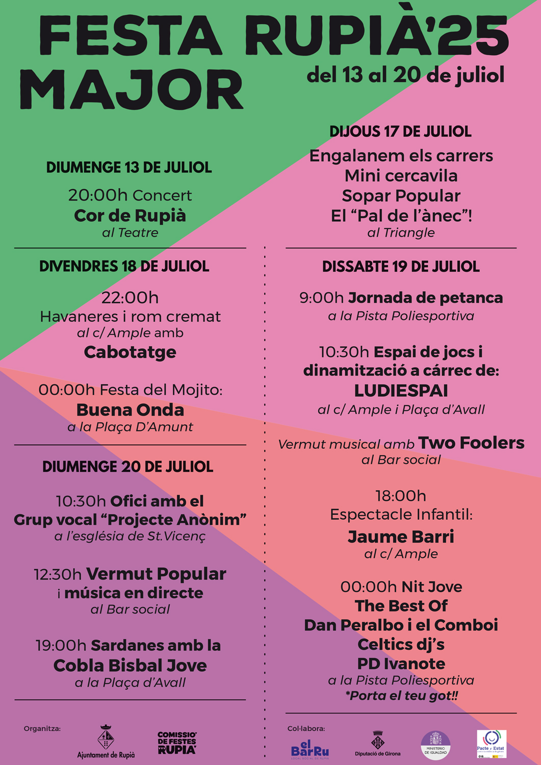 Festa Major de Rupià 2025