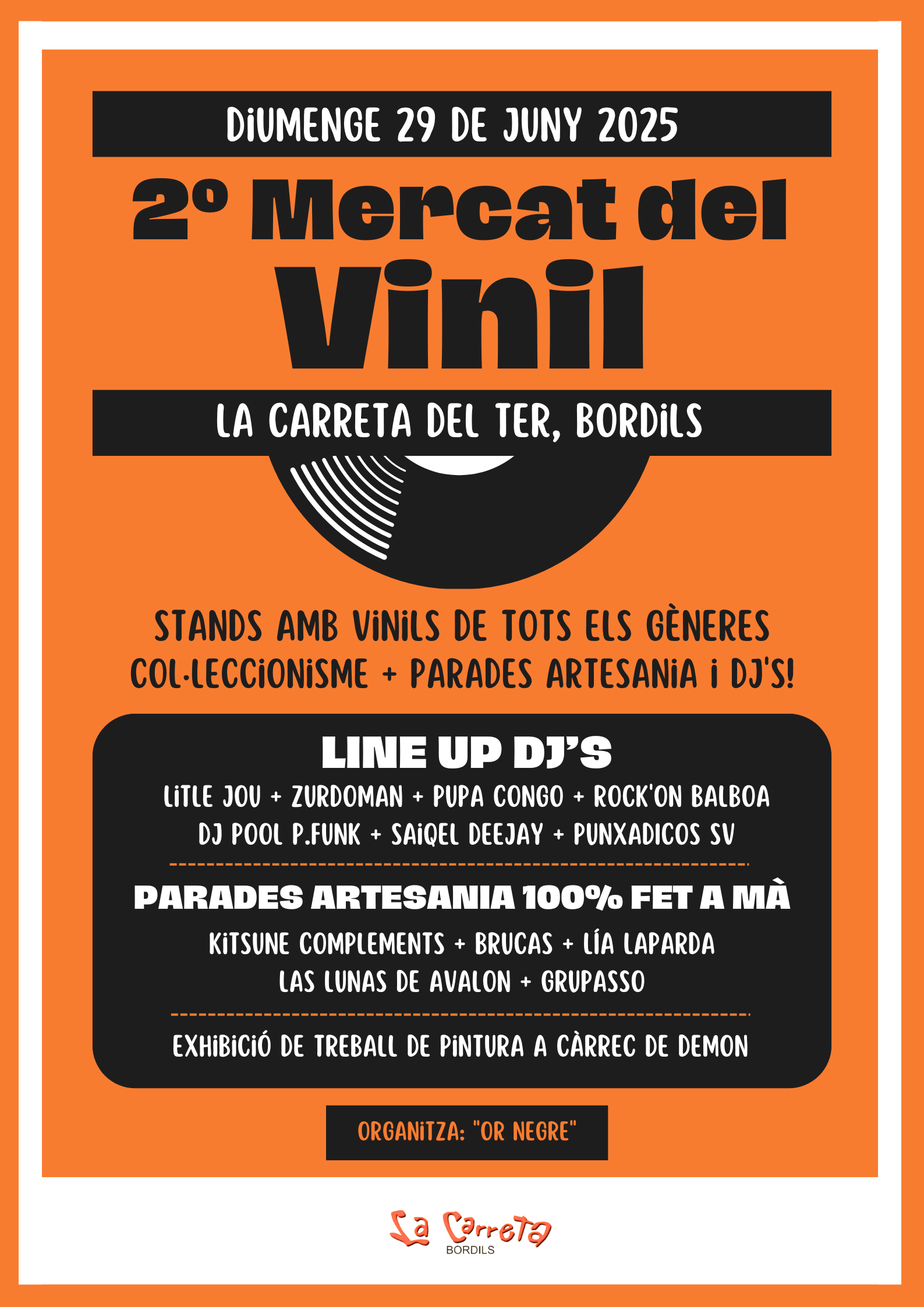 Mercat del Vinil de Bordils 2025
