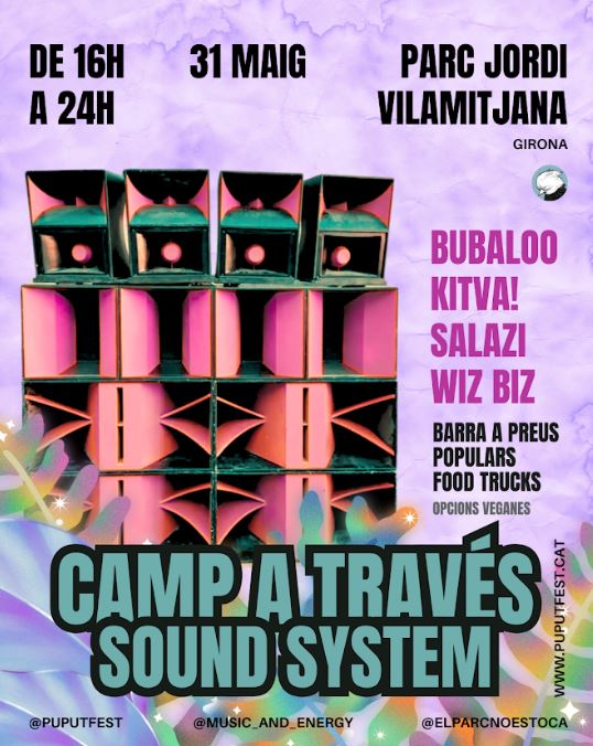Tardeo electrònic al Parc Jordi Vilamitjana amb Camp a Través Sound System