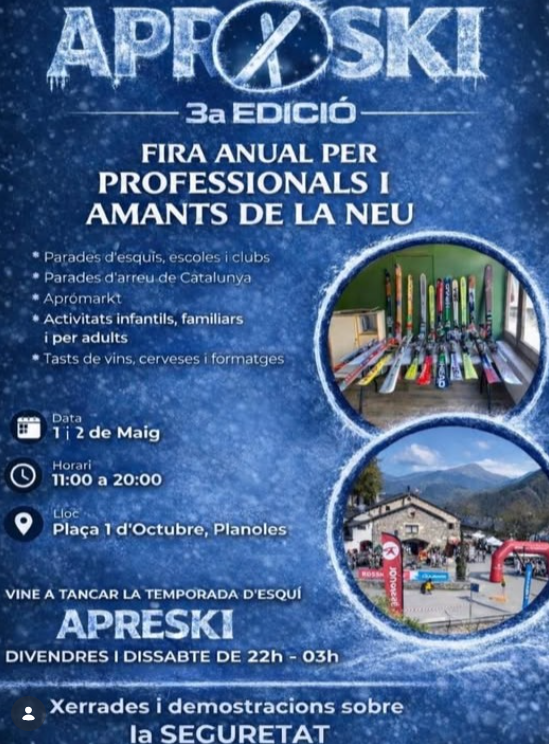 Apreski a Planoles 2026