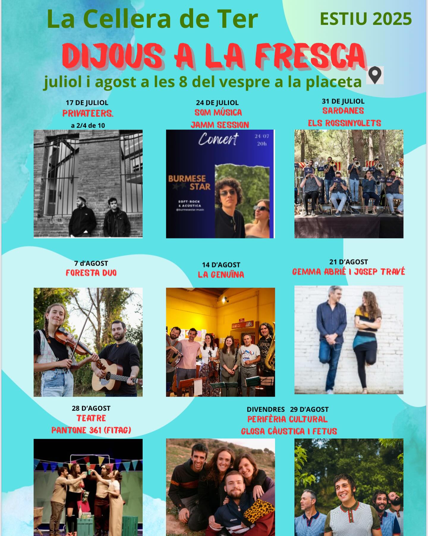 Dijous a la fresca a la Cellera de Ter 2025