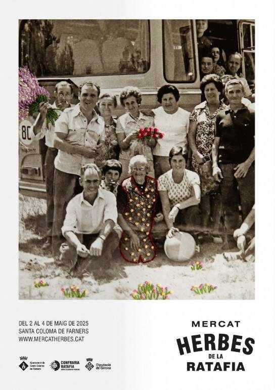 Mercat de les Herbes de la Ratafia a Santa Coloma de Farners 2025