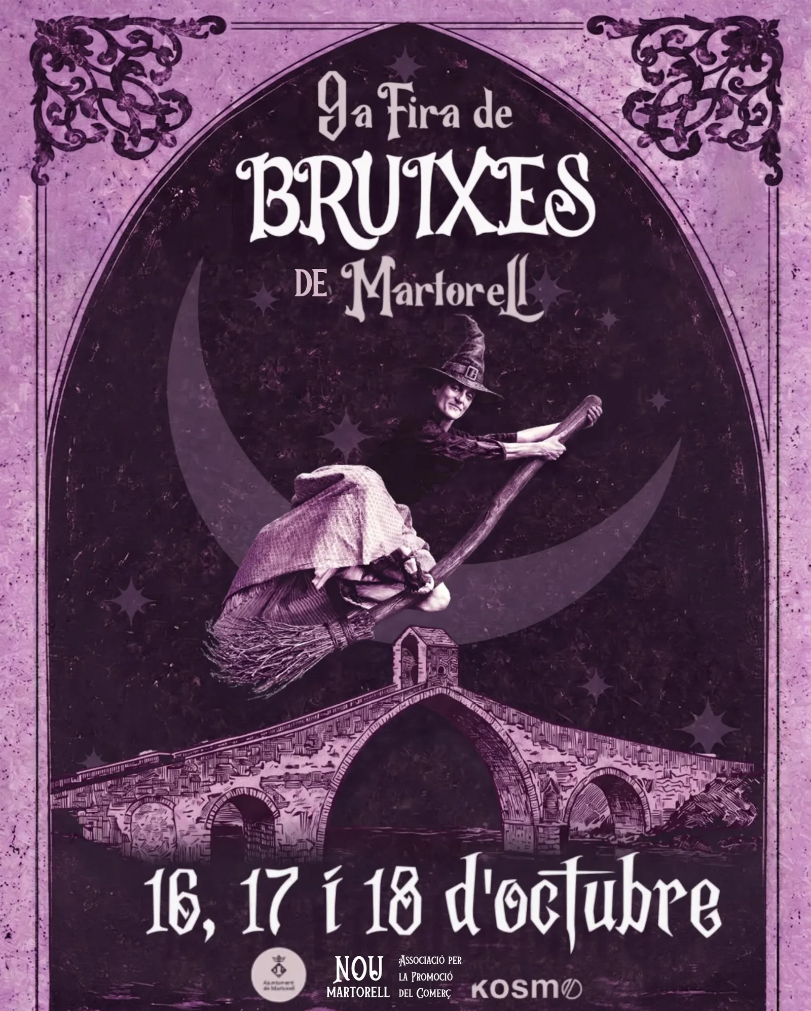 La Fira de Bruixes de Martorell 2026 arriba amb mercat esotèric, espectacles i túnels del terror