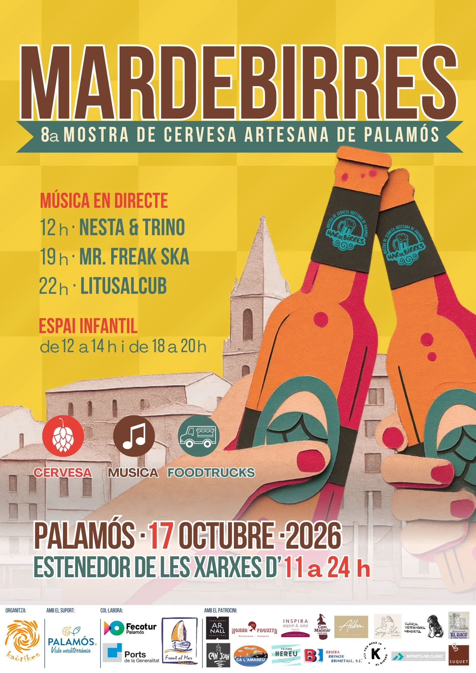El Mar de Birres de Palamós 2026 s'ajorna al 24 d'octubre