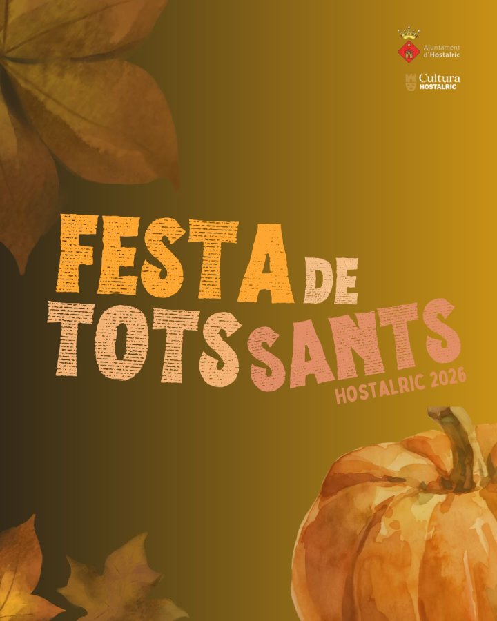 Cartell o programa de l’activitat de Jocs i concurs de disfresses de Tots Sants2026