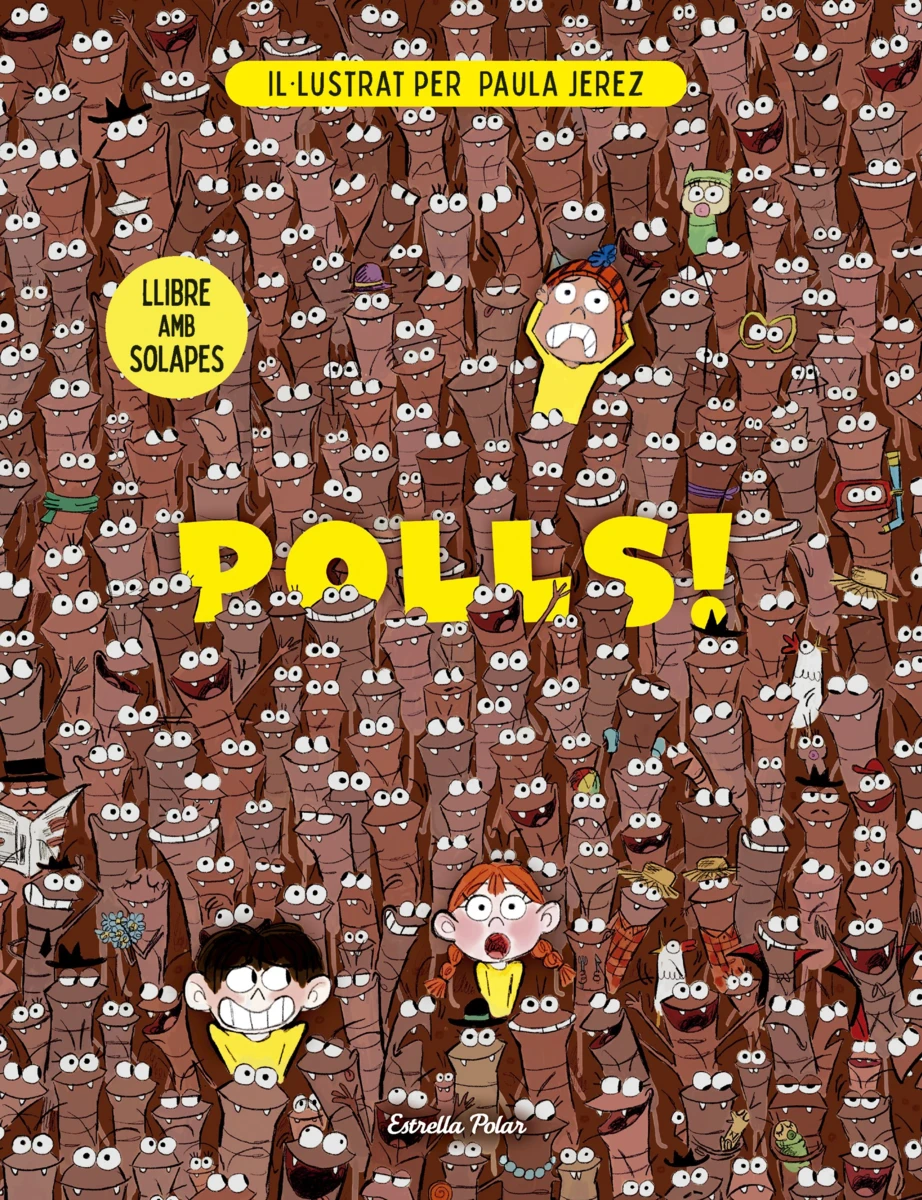 Polls! Un llibre infantil amb solapes