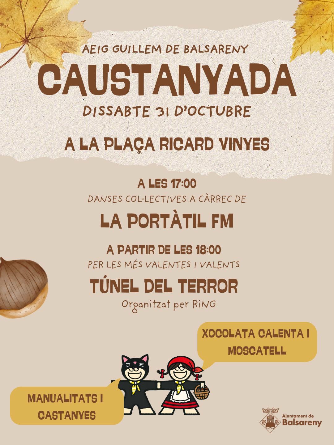 Cartell de Caustanyada: Túnel del terror 2026