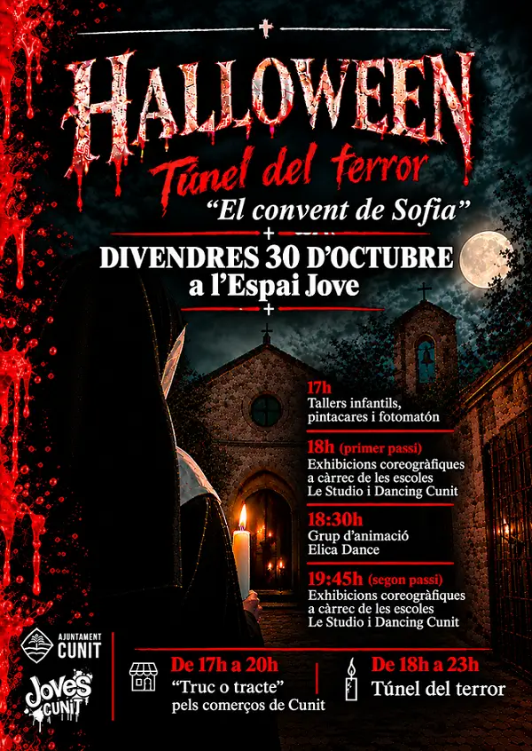 Cartell o programa de l’activitat de Halloween: El convent de Sofia2026