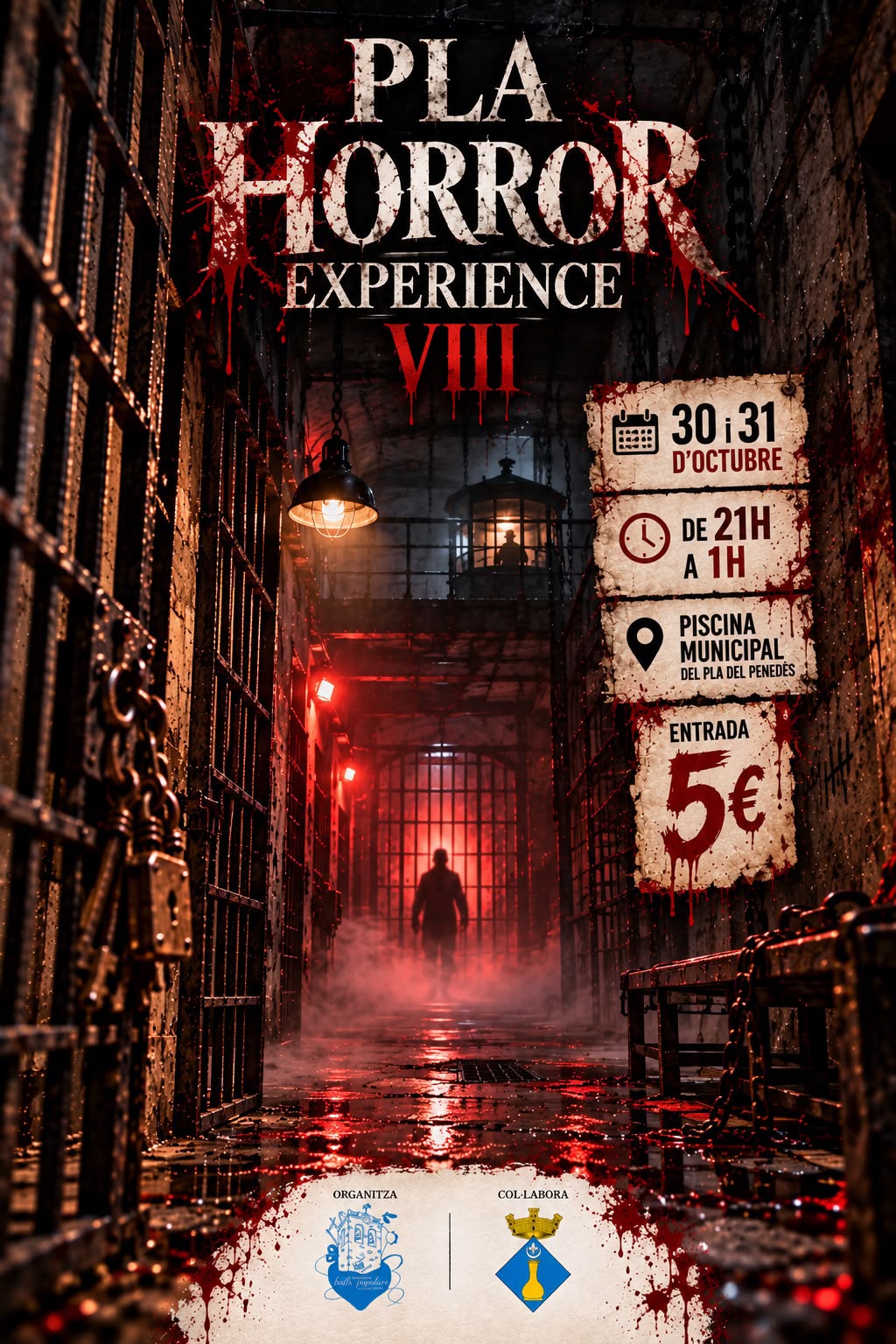 Cartell o programa de l’activitat de Pla Horror ExperienceVIII2026